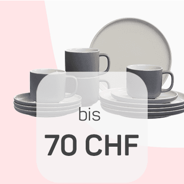 Geschirr-Sets bis 70 CHF