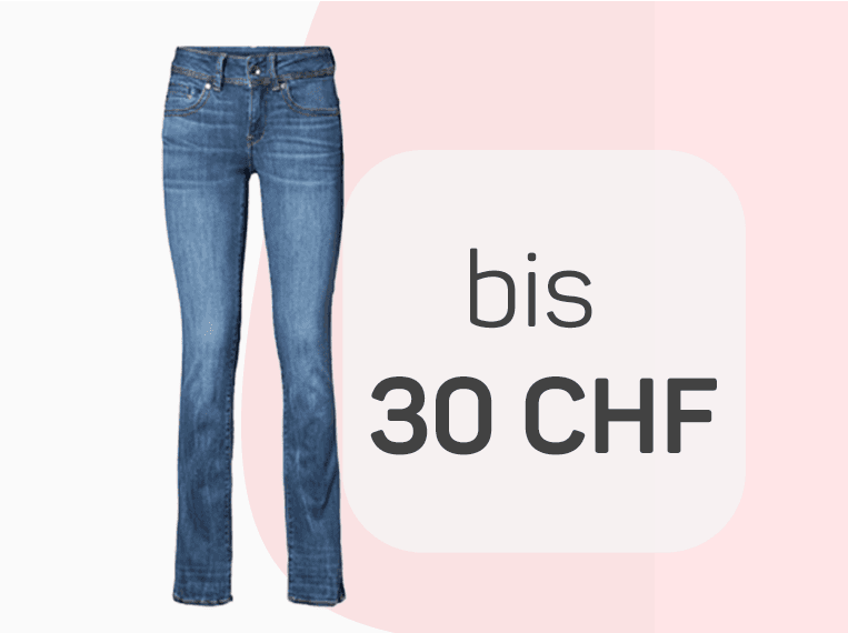 Jeans bis 30 CHF