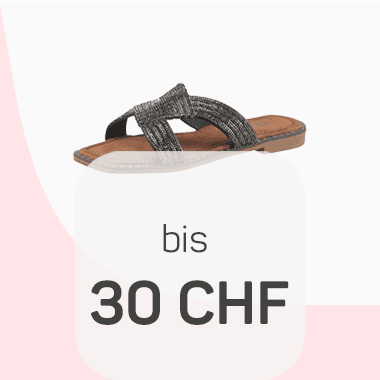Pantoletten bis 30 CHF