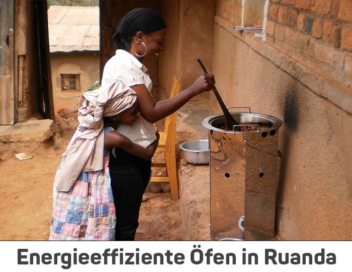 Energieeffiziente Öfen in Ruanda
