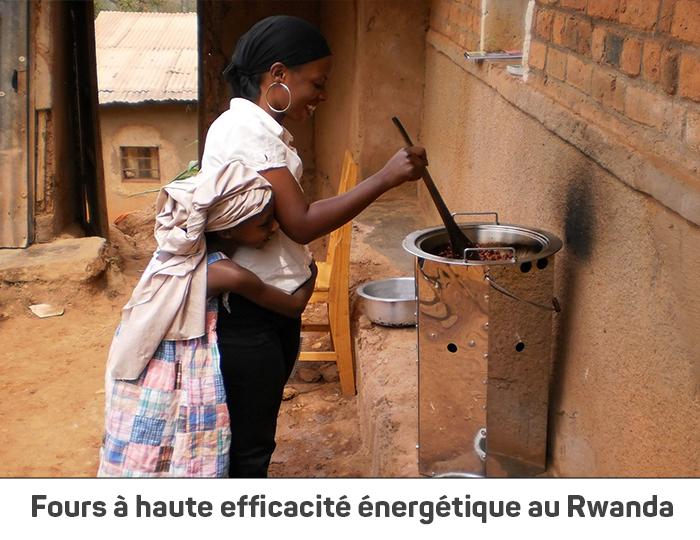 Fours à haute efficacité énergétique au Rwanda