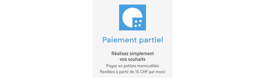 Paiement partiel