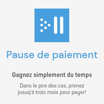 Pause de paiement