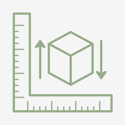 La bonne taille du carton