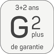 3+2 ans de garantie