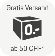 Gratis Versand ab 50 CHF*