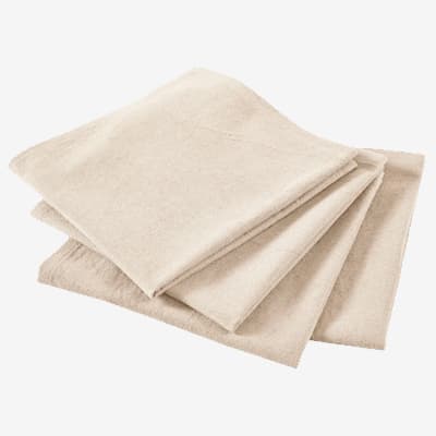 Blaue Shorts mit Kordelzug und Taschen mit Quasten verziert