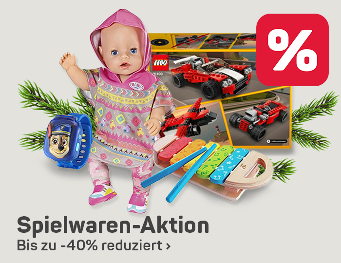 Spielwaren-Aktion auf ackermann.ch