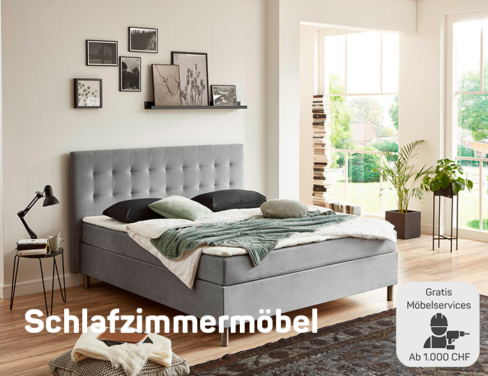 Schlafzimmermöbel mit Aufbauservice auf ackermann.ch