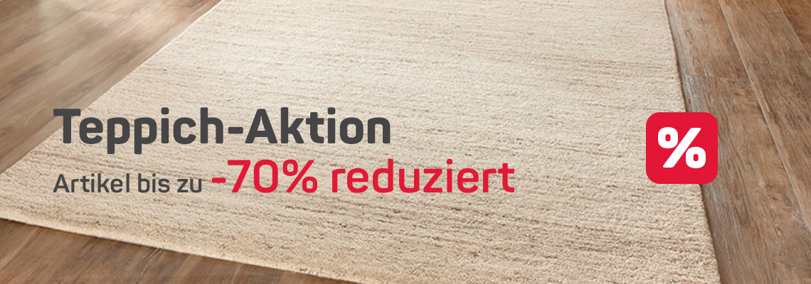 Teppich-Aktion auf ackermann.ch